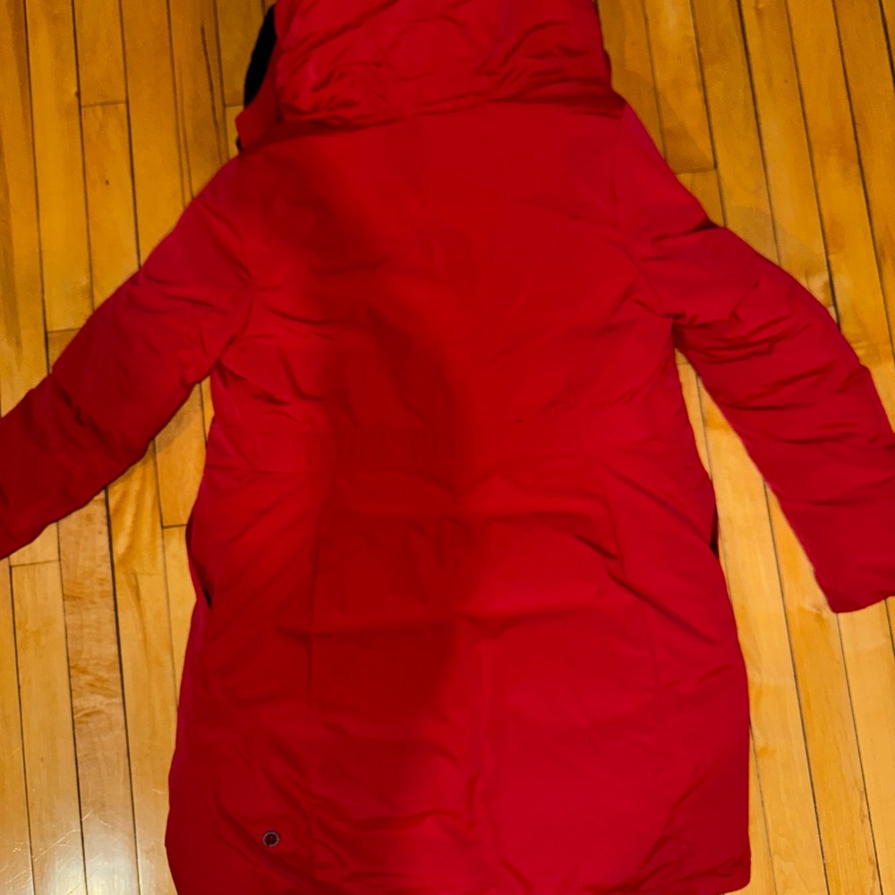 Lululemon winter warrior parka size 8 RED - Picture 8 of 10
